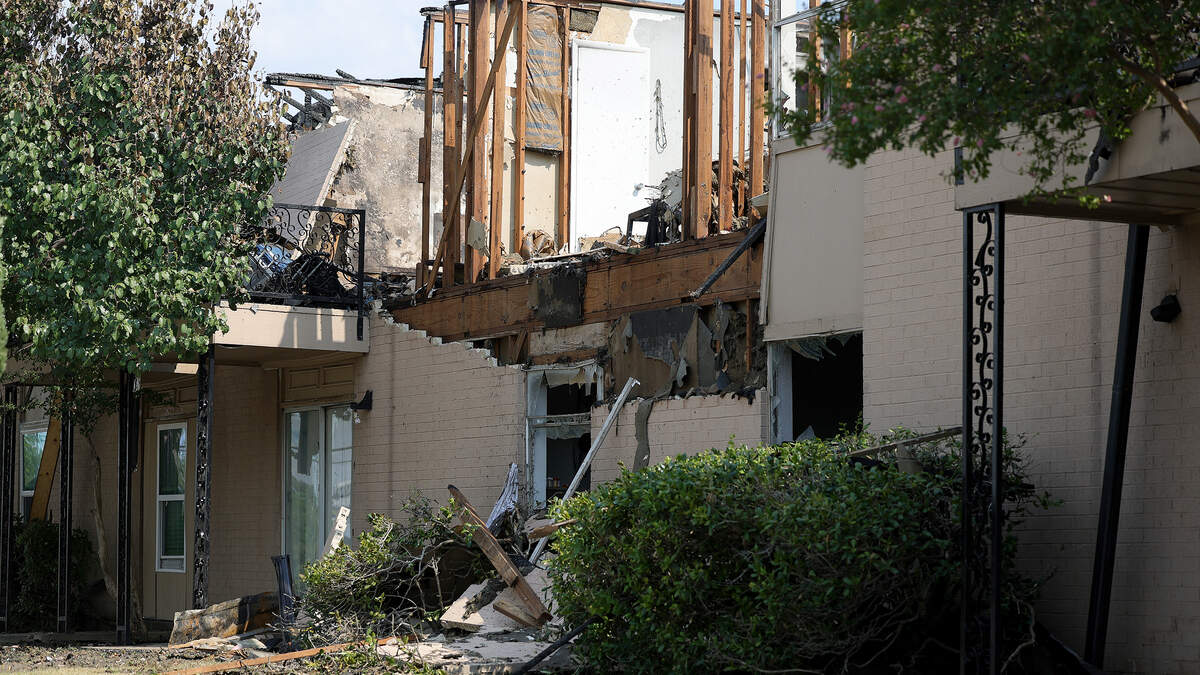 A fire at the Mariposa Park Apartments in Fort Worth displaced an estimated 50 to 100 residents on Tuesday, Aug. 25, 2026.